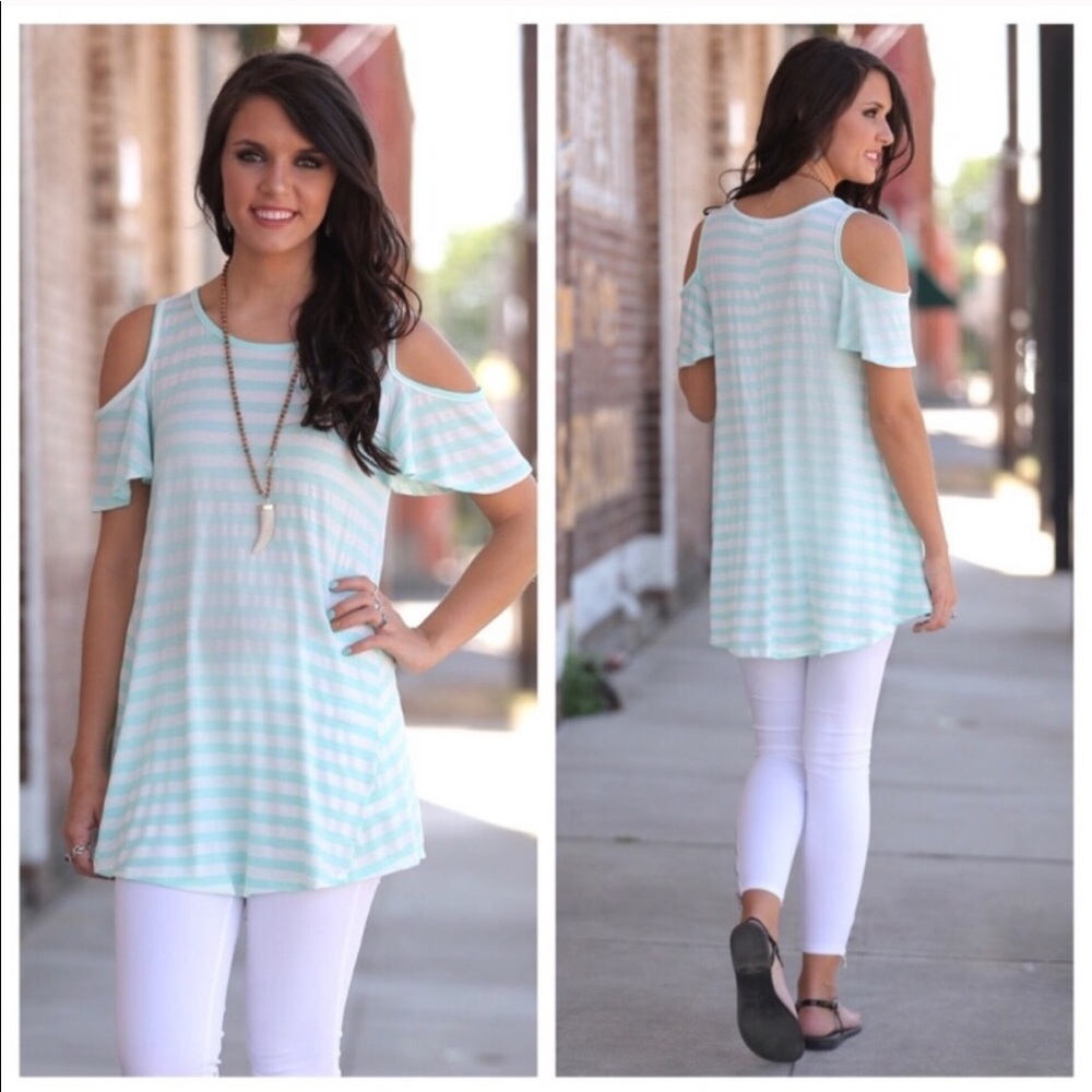 Cold Shoulder Tunic